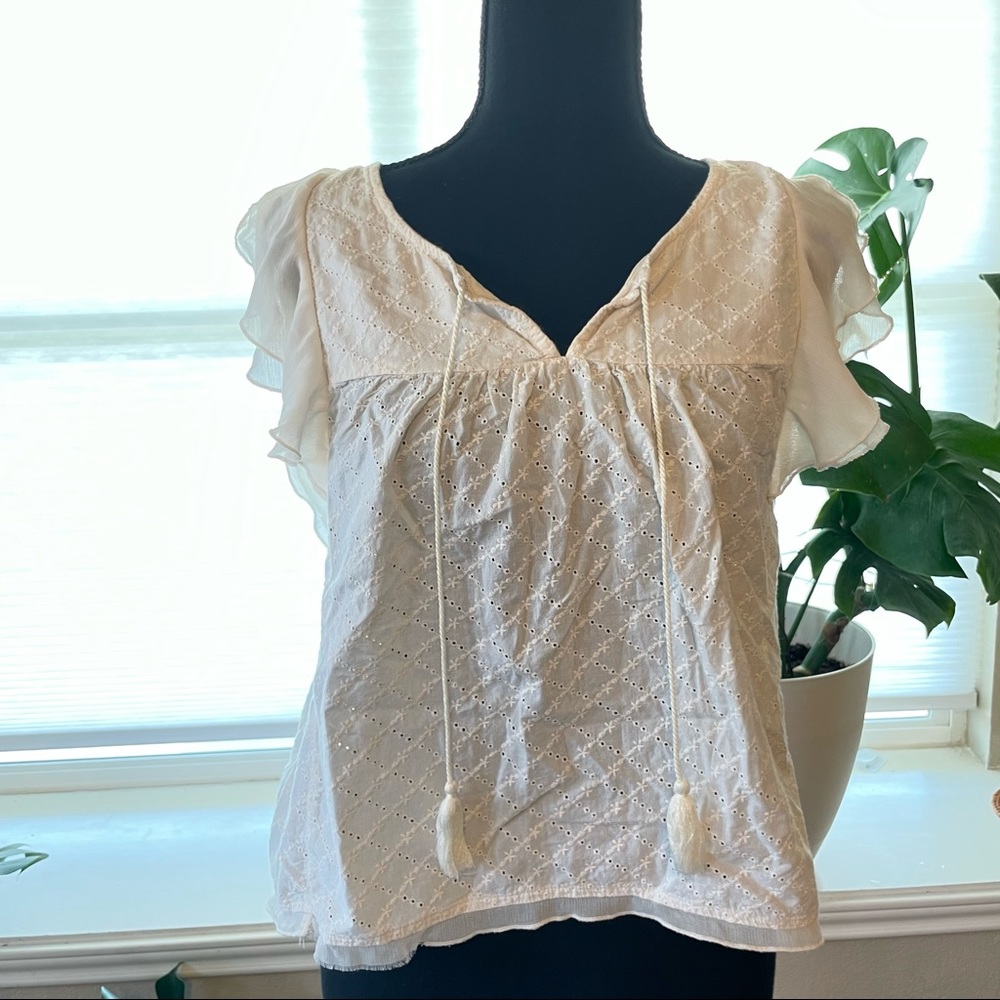 Hollister 🌸| boho blouse